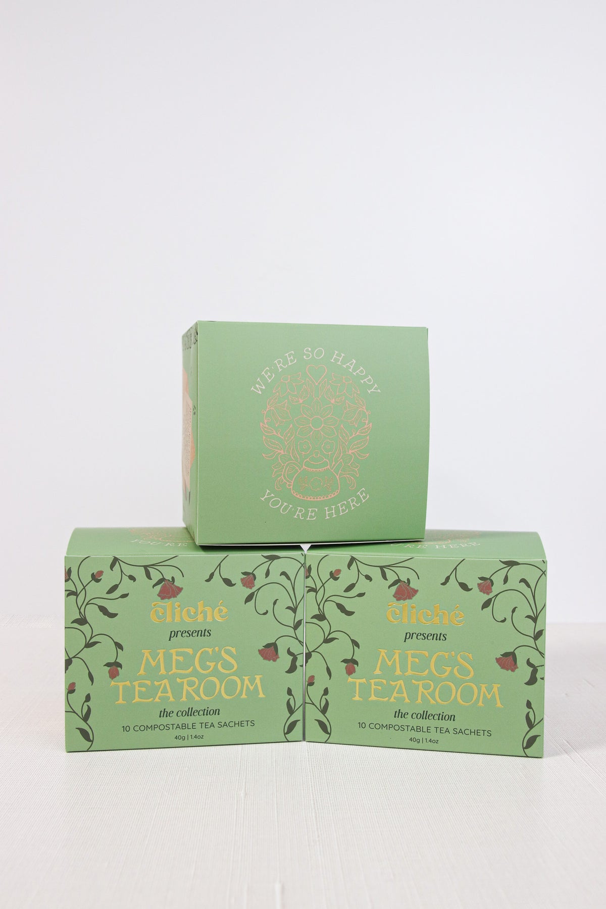 The Meg's Tea Room Sampler (Case of 6)